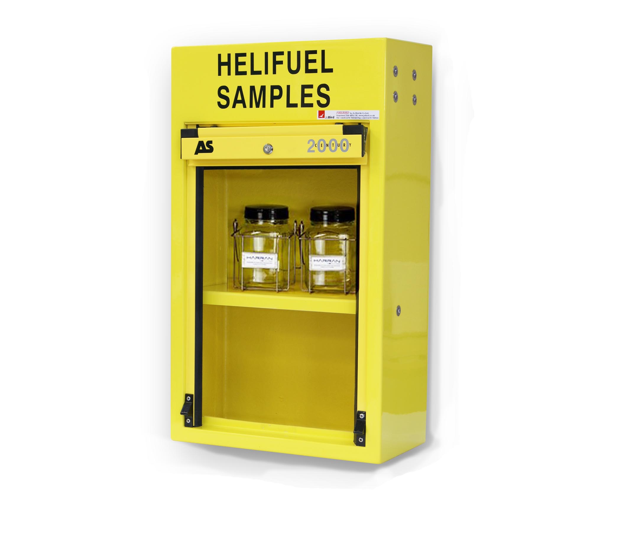 RS700 with Harran Helifuel sample jars