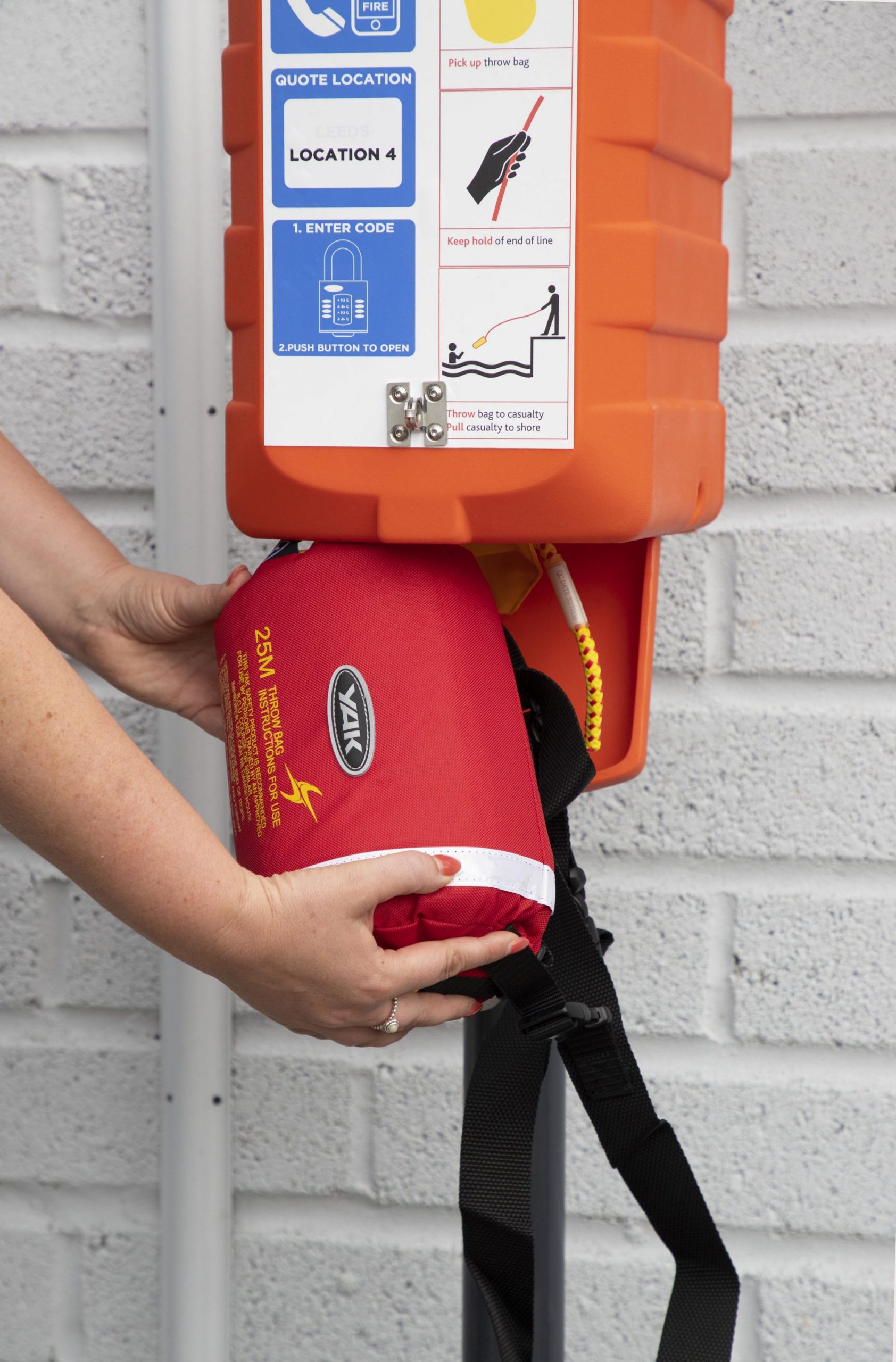 SOS603 with Yak Rescue line