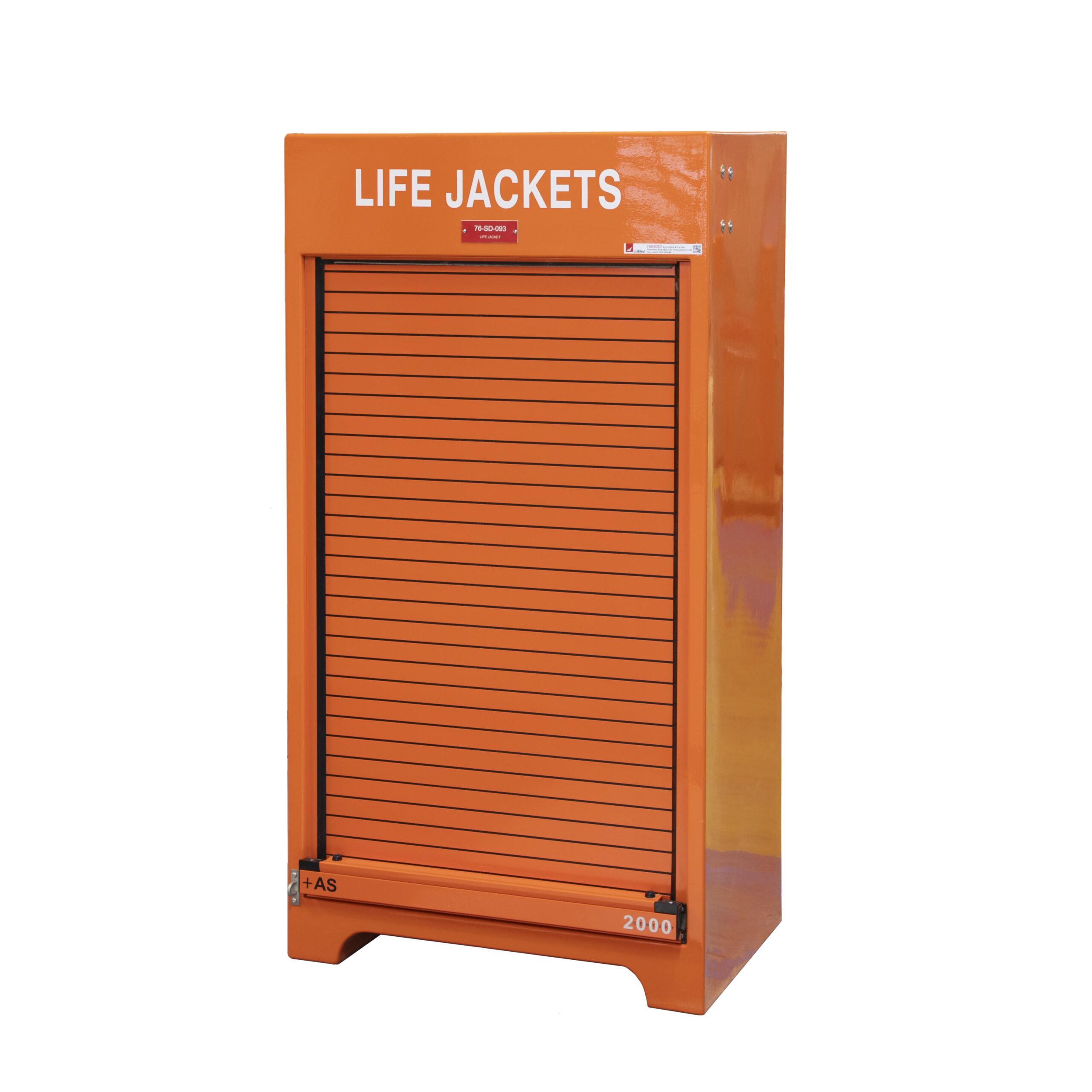 RS250.600LJ cabinet for automatic lifejackets by Jo Bird
