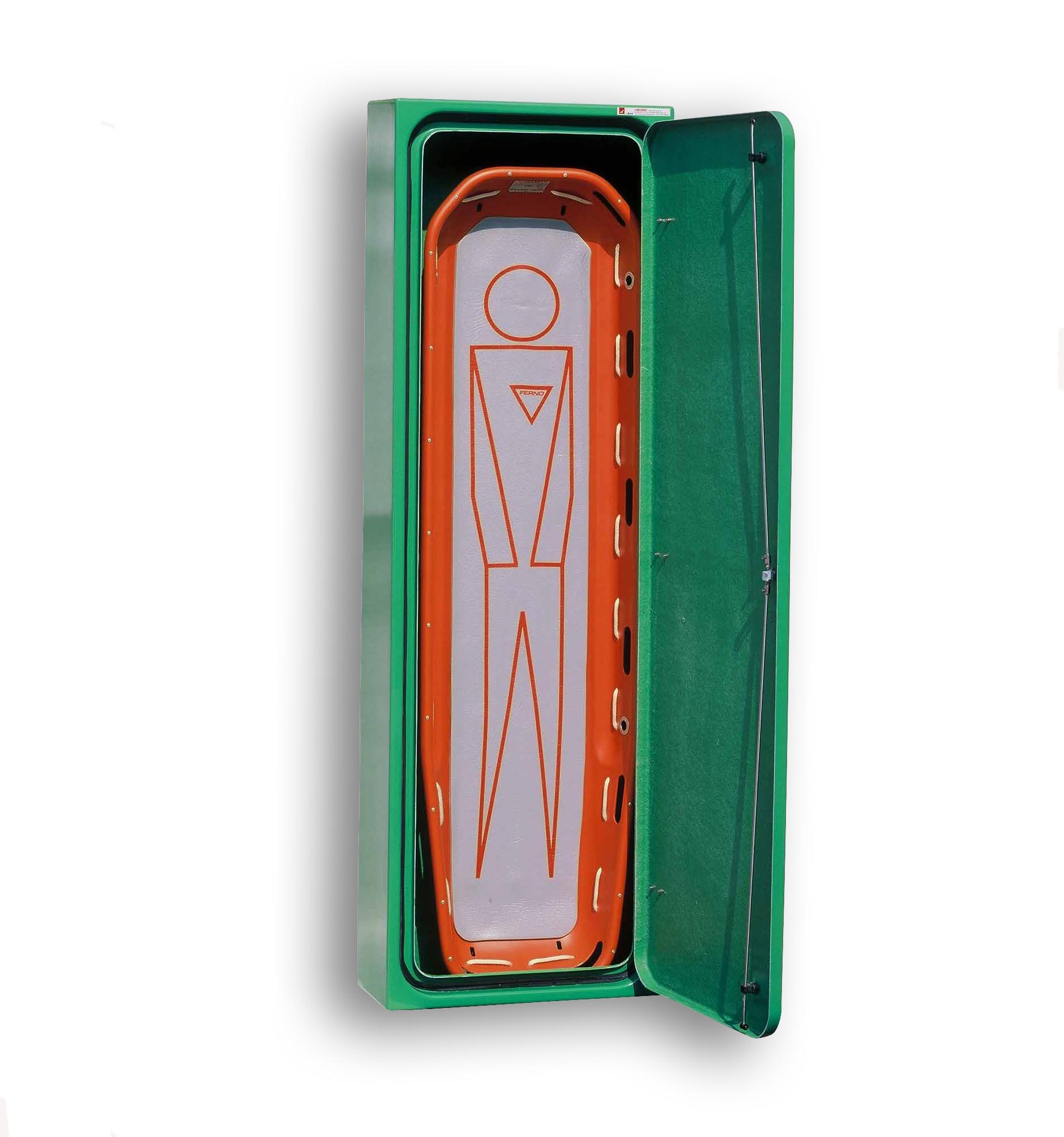 JB38 open showing stretcher