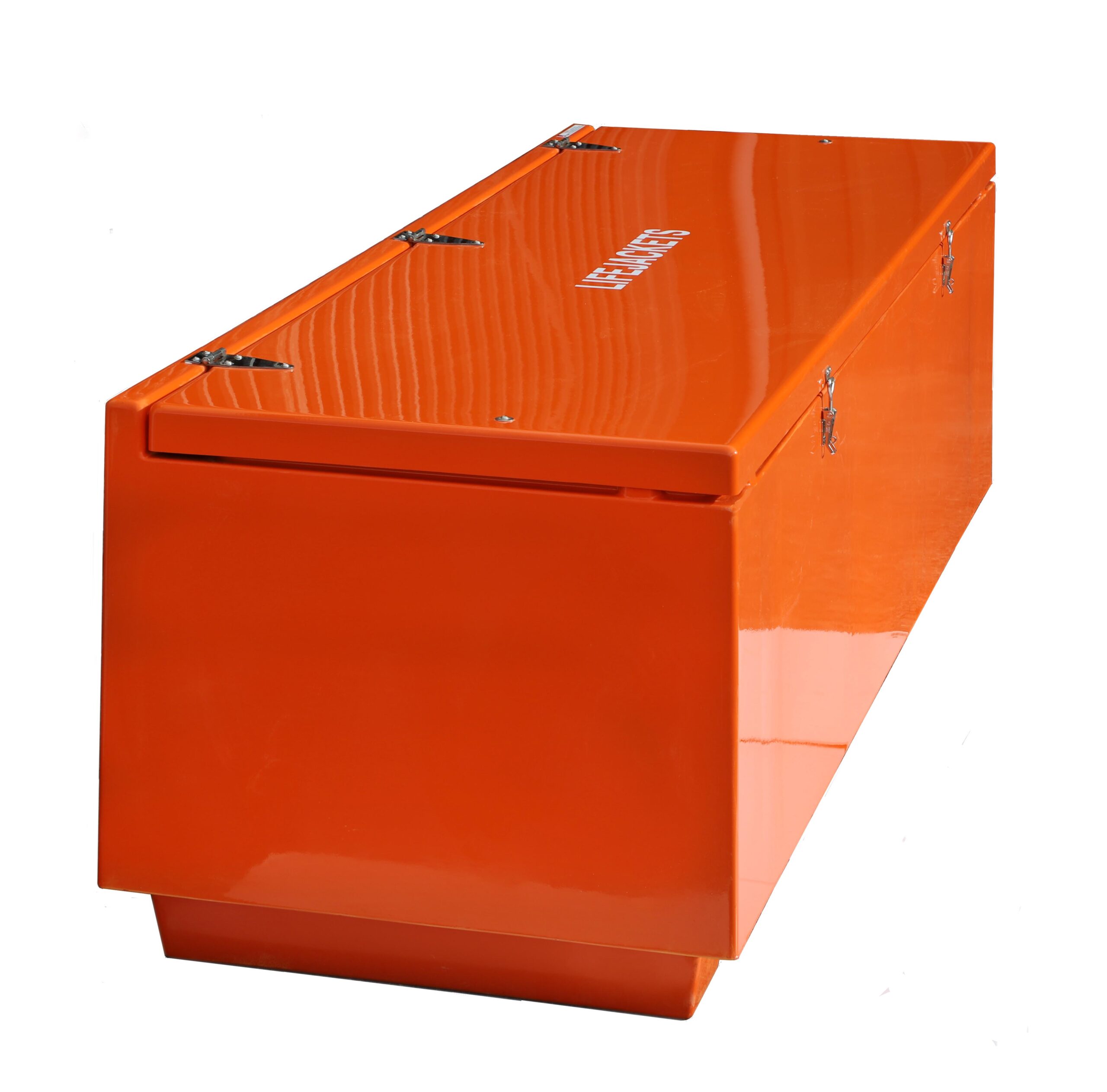 side view of JB74 in orange RAL 2009