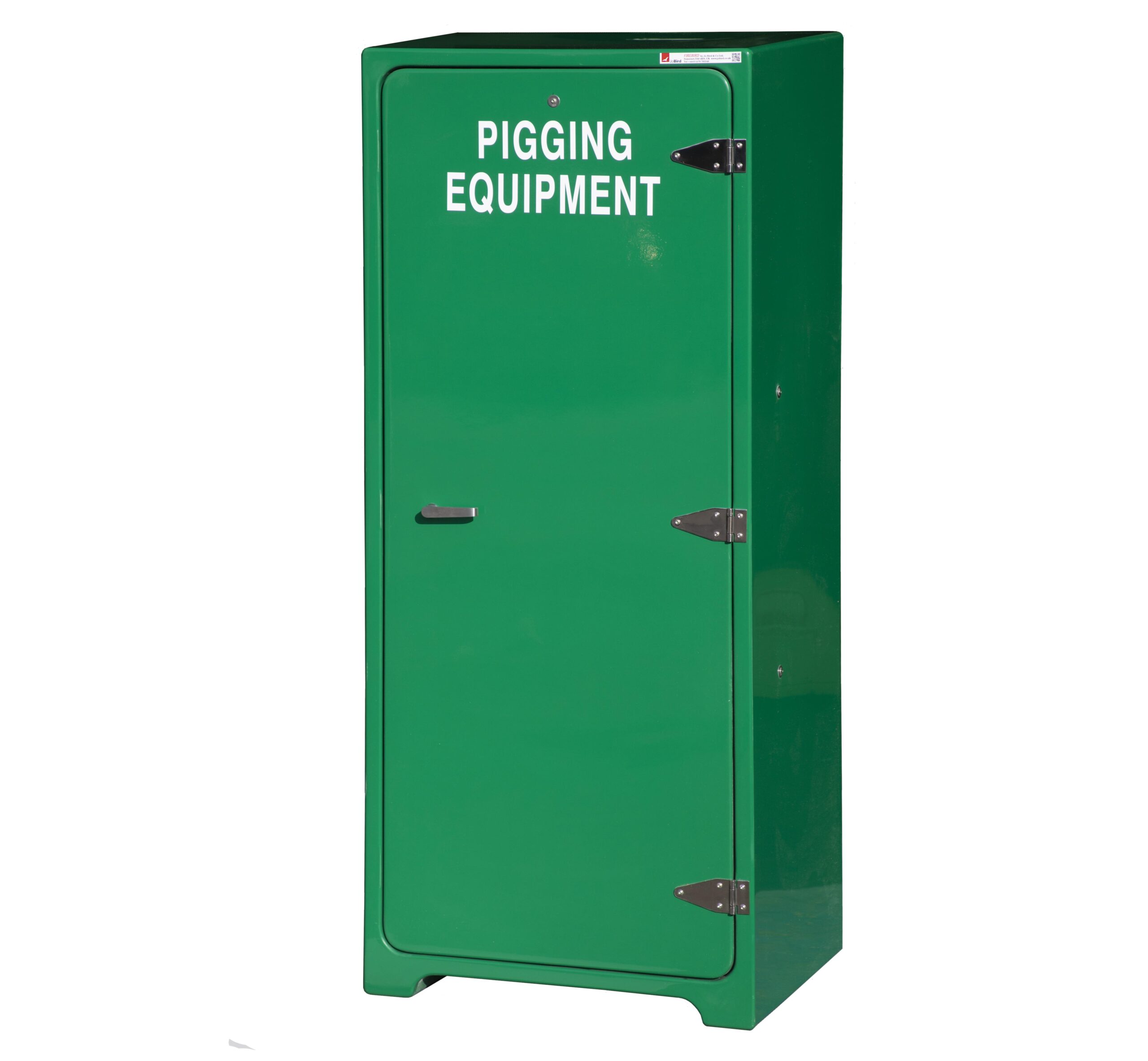 JB20 in Green RAL 6029. Used for storing pigging equipment offshore