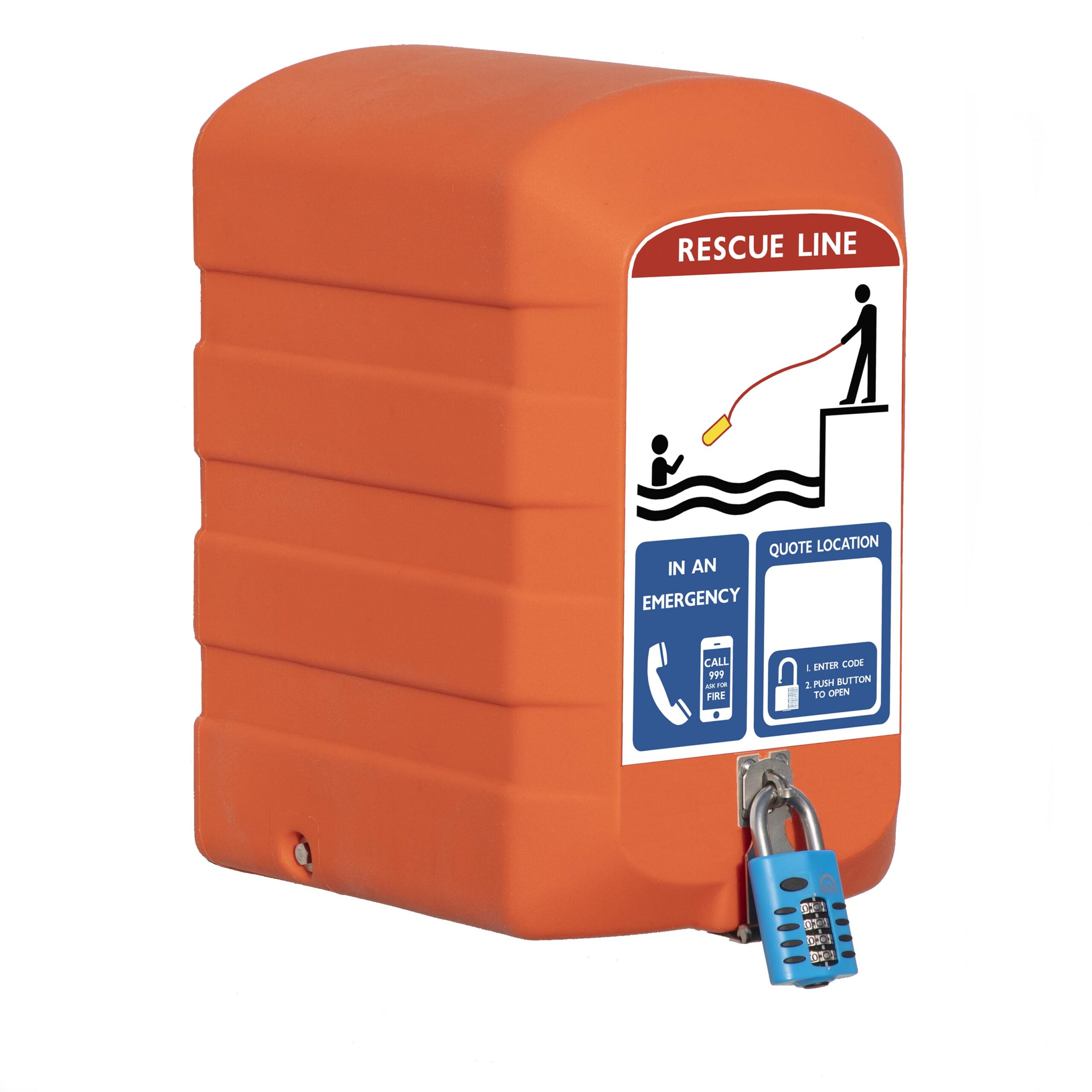 SOS603 Rescue line cabinet by Jo Bird. Shown with 2023 label