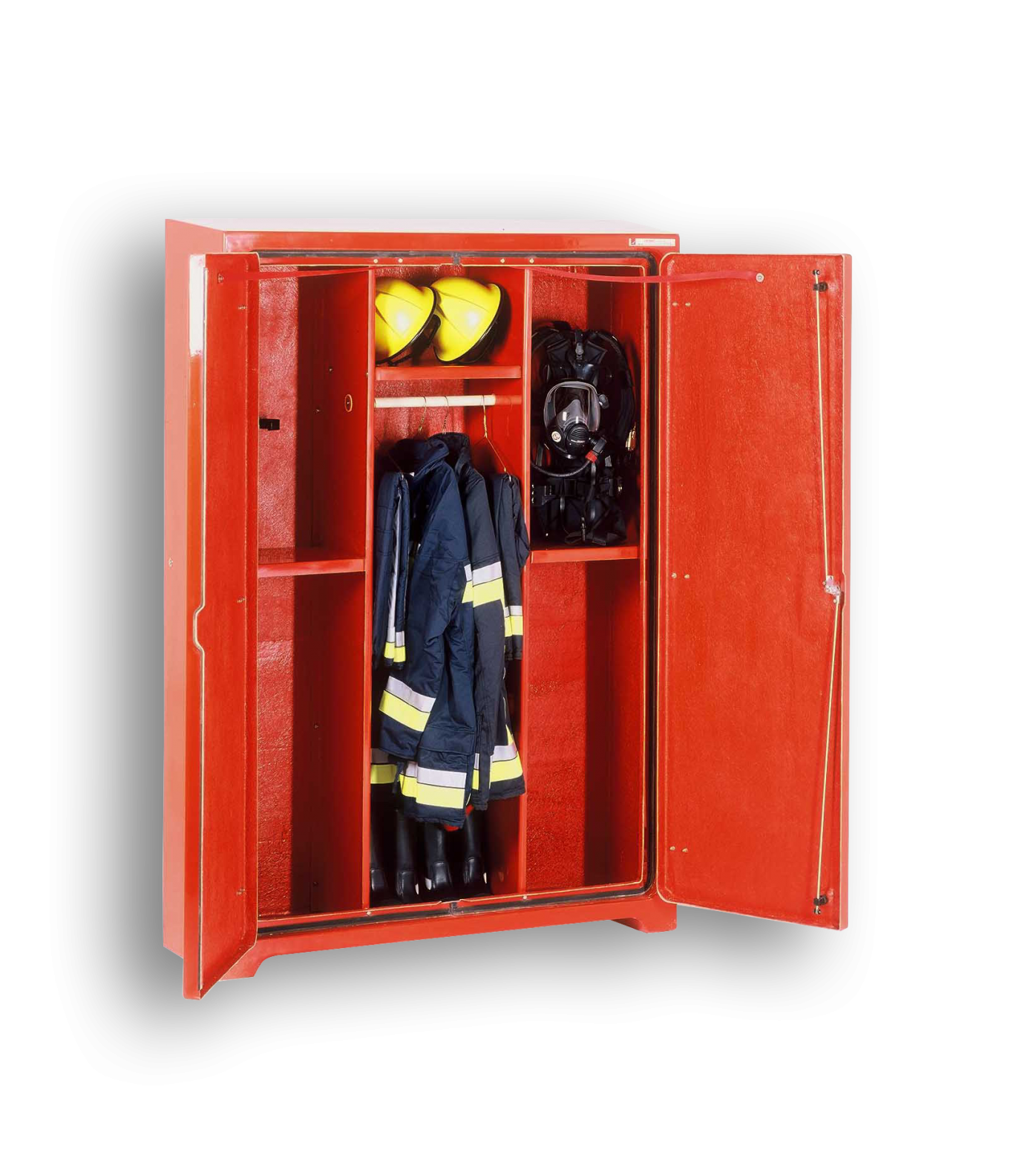 2 x Fire fighter's equipment cabinet (JB17FE)