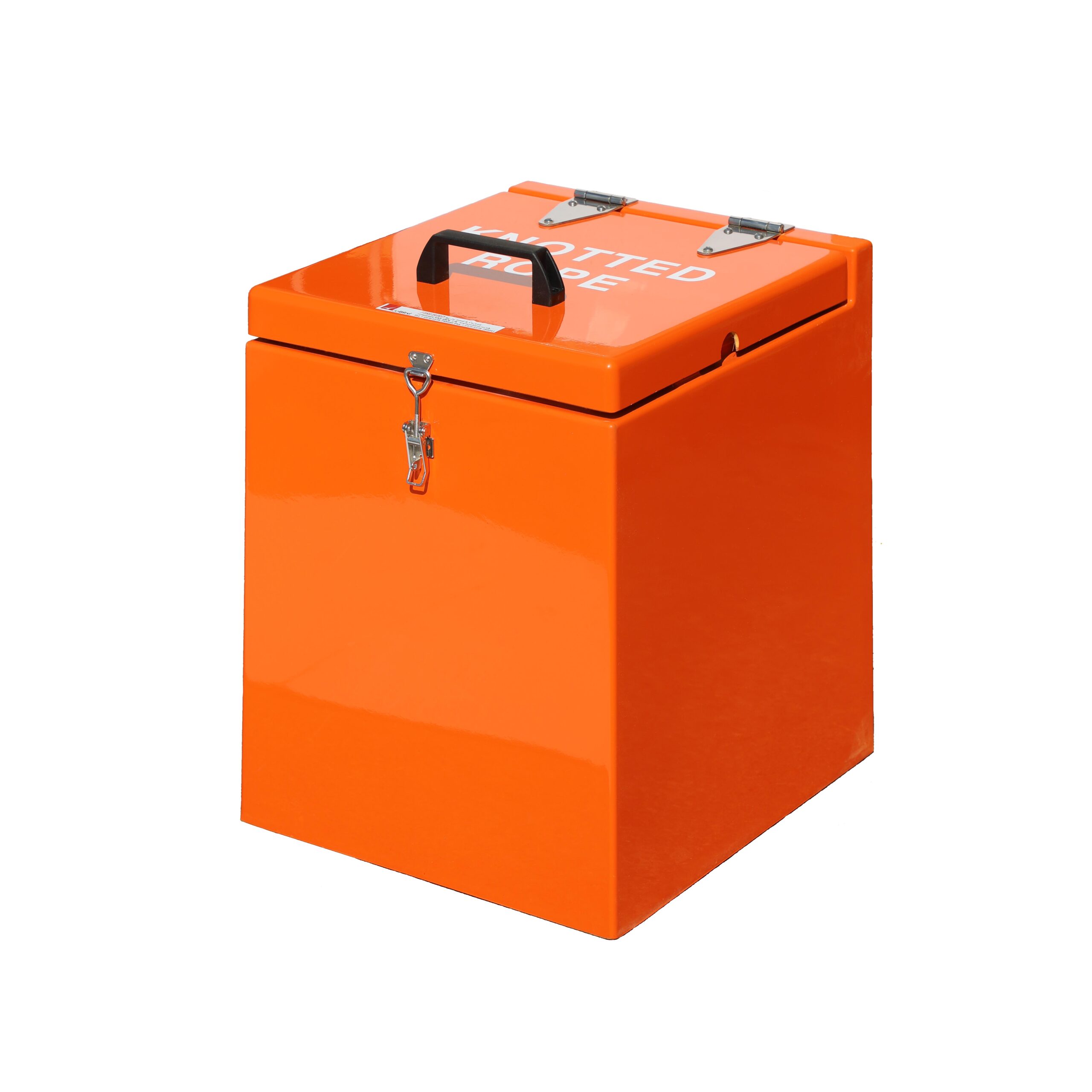 JB70 knotted rope chest by Jo Bird. Shown in orange RAL 2009