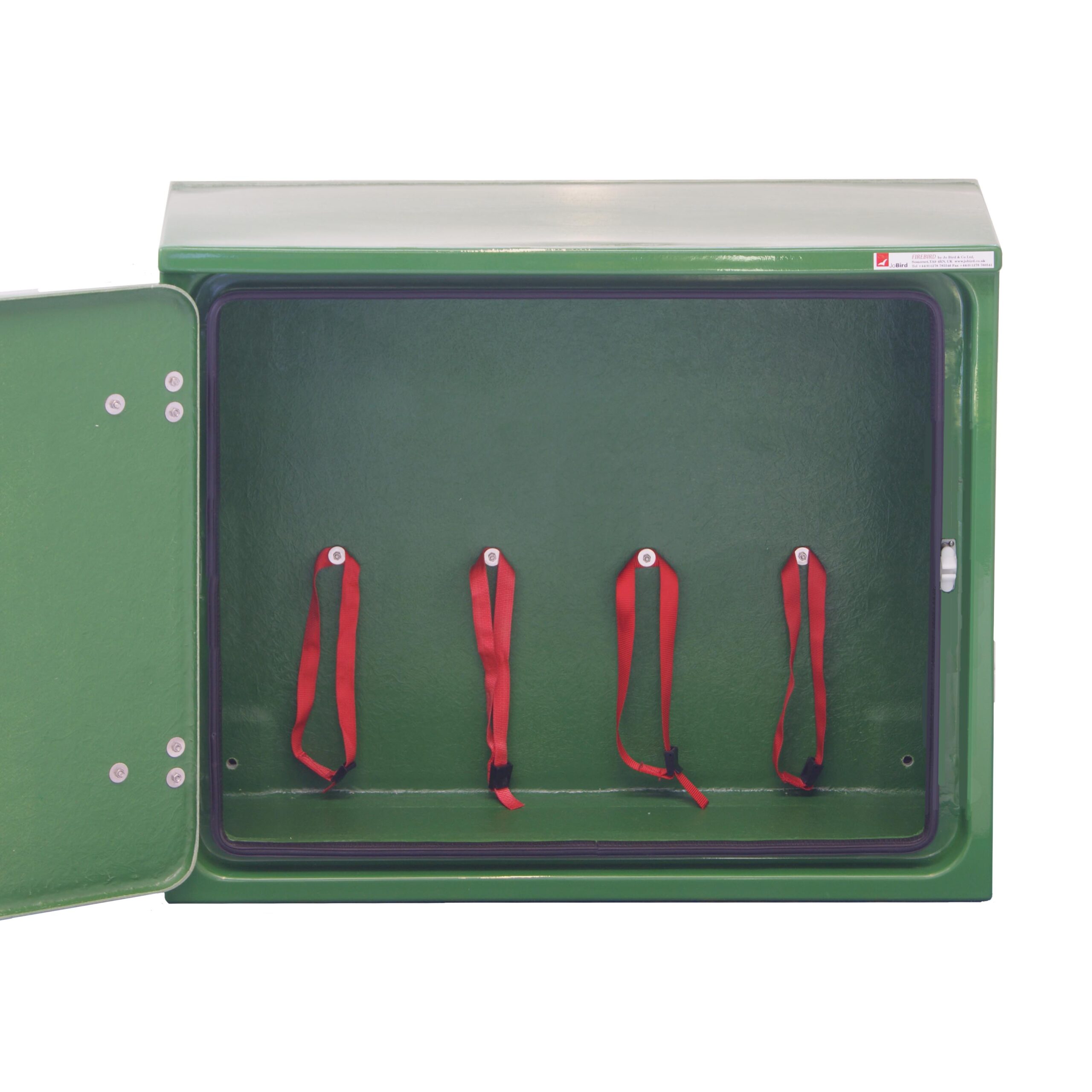 JB54 Fitted with straps to hold 4 x EEBDs instead of SCBAs