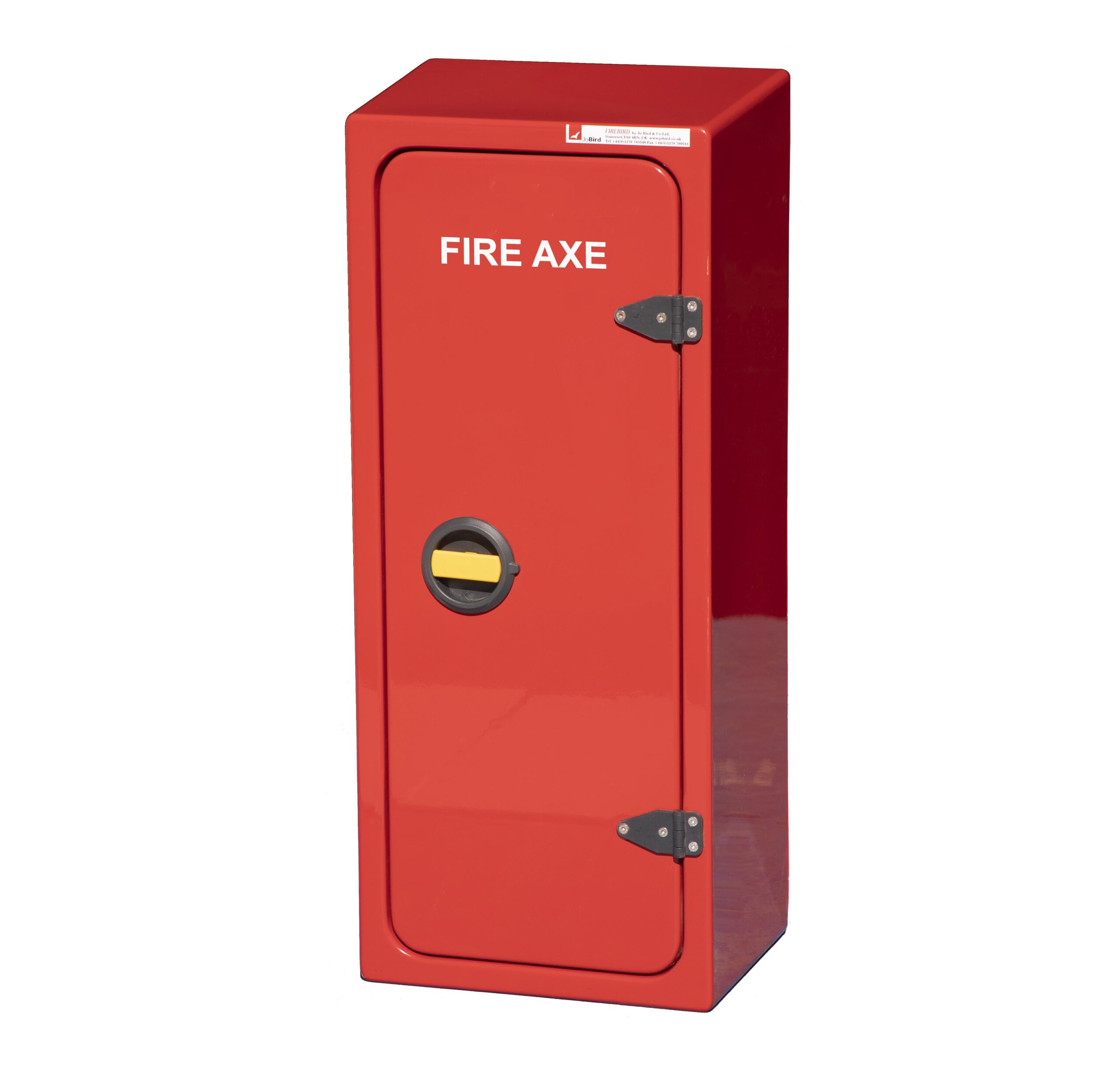 JB28R Fire axe cabinet in red RAL3000